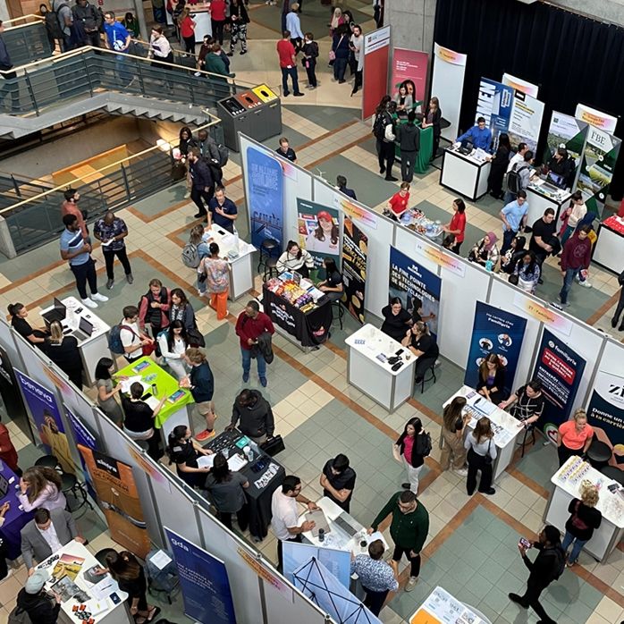 Événement dans un pavillon